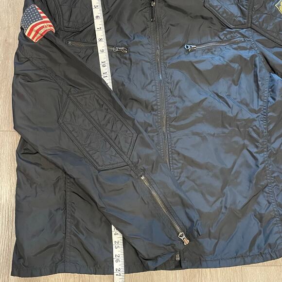 Ralph Lauren Denim & Supply Jacket XXL Designer Luxury Classic Biker Classic - Picture 6 of 8